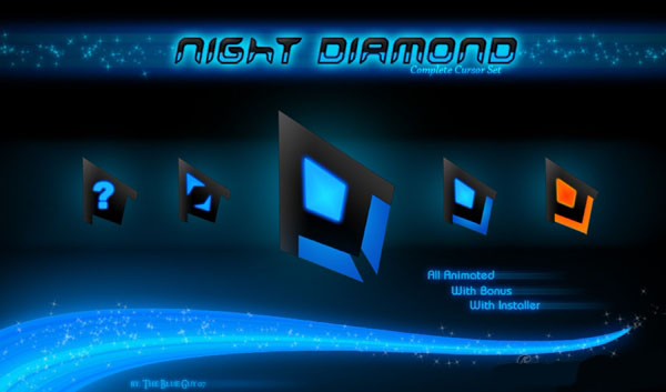 Курсоры для Windows: Night Diamond
